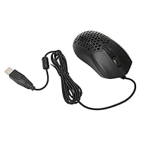 Amazon | 有線 RGB ゲーミングマウス、耐久性のあるクリック付き